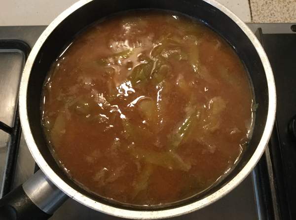 zuppa di miso con porri e patate