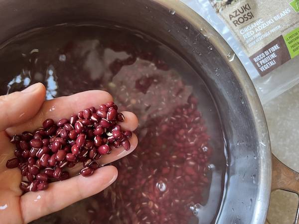 marmellata di azuki rossi fatta in casa