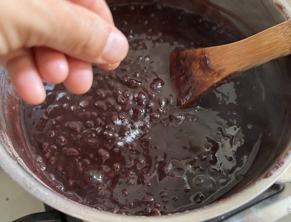 marmellata di azuki rossi fatta in casa