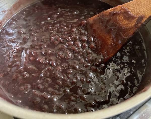 marmellata di azuki rossi fatta in casa