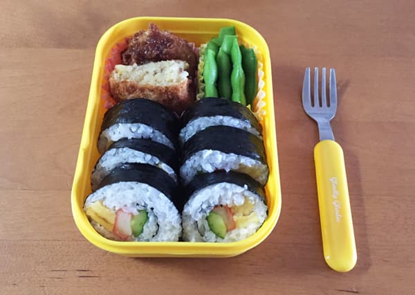 bento con makizushi