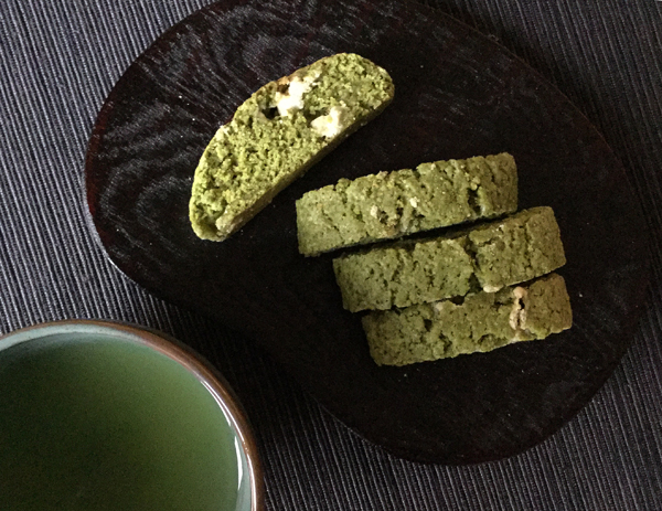 biscotti al matcha cioccolato bianco