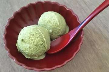 gelato al matcha