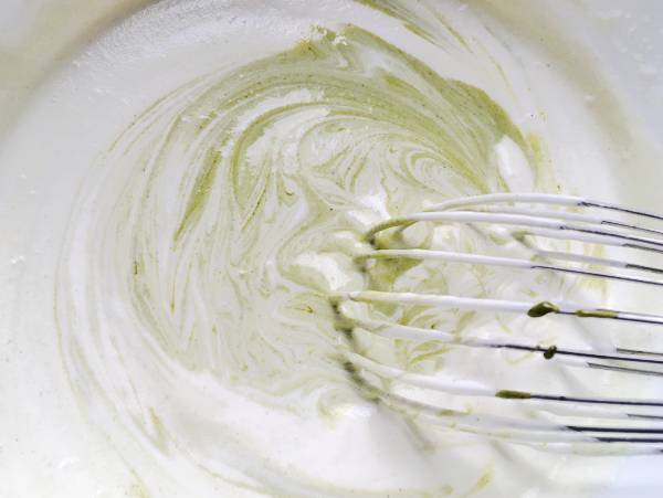 ricetta di gelato al matcha