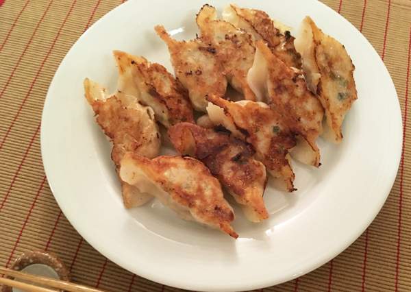 Gyoza alla griglia