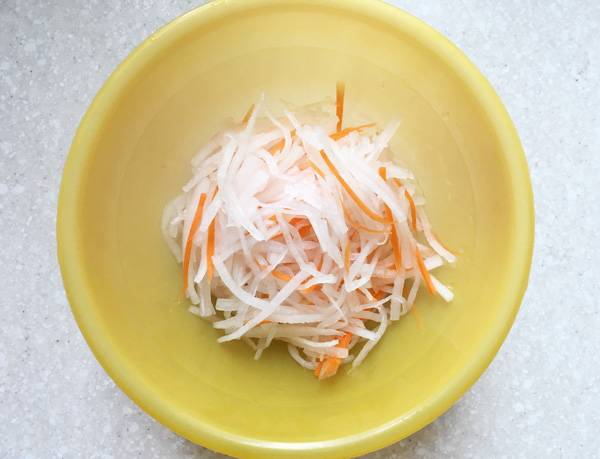 daikon e carota