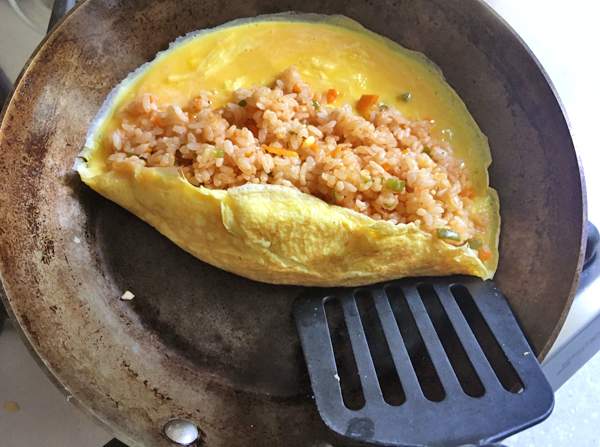 ricetta di omu rice