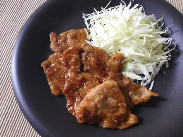 shogayaki di maiale