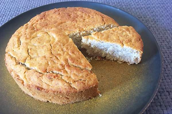 torta di banana con farina di riso