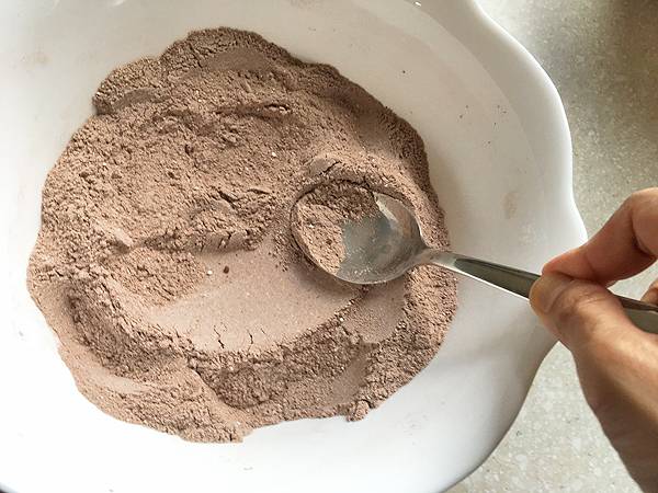 ricetta di torta con farina di riso e cacao