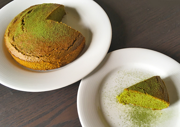 Torta al matcha