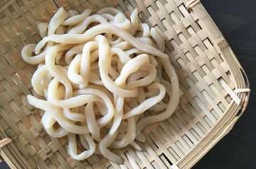 ricetta di udon fatti in casa