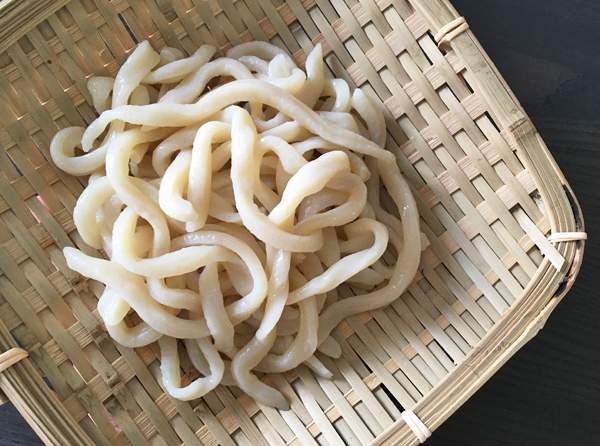 Udon fatti in casa