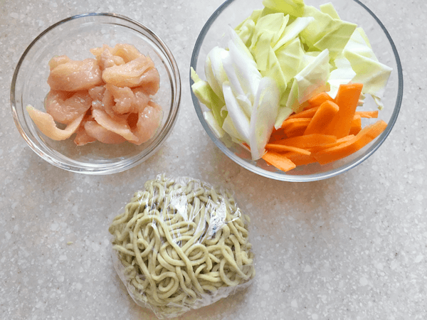 ricetta di yakisoba