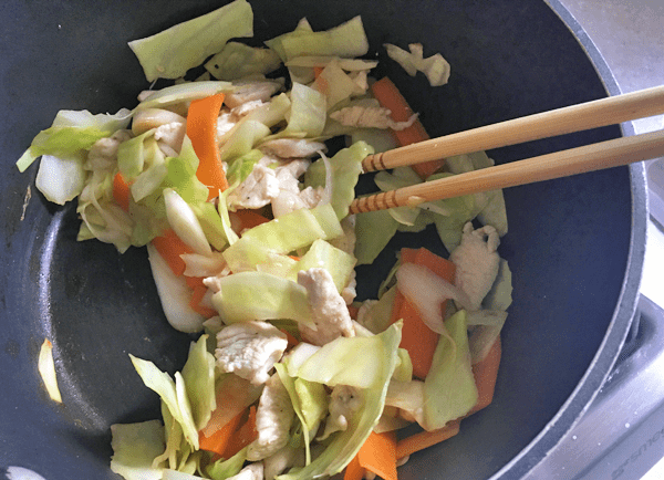 ricetta di yakisoba