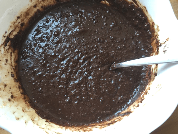 torta al cioccolato con okara