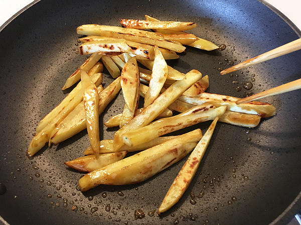 Patate dolci caramellate (Daigakuimo)