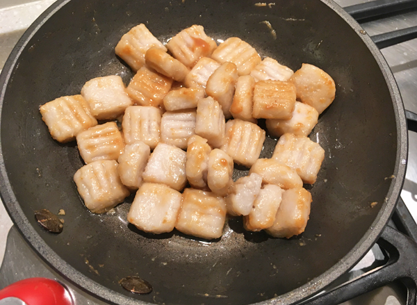 Gnocchi di taro al burro e miso