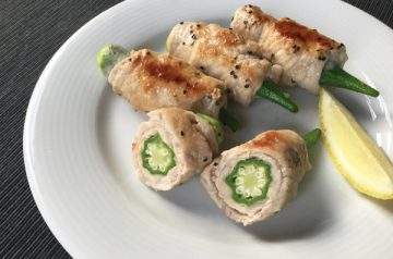 involtini di carne con okra