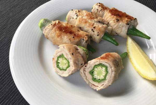 involtini di carne con okra