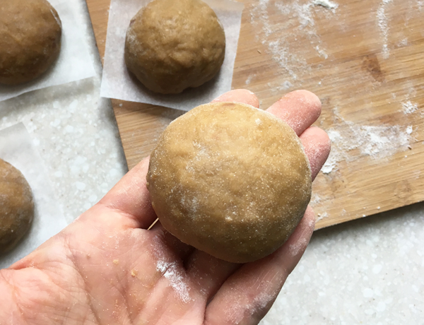 ricetta di kokuto manju