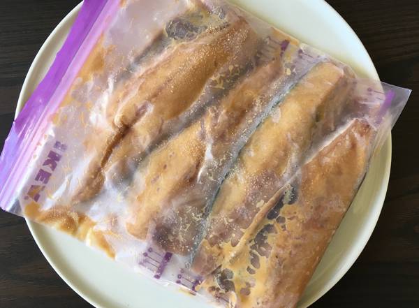 misozuke di pesce
