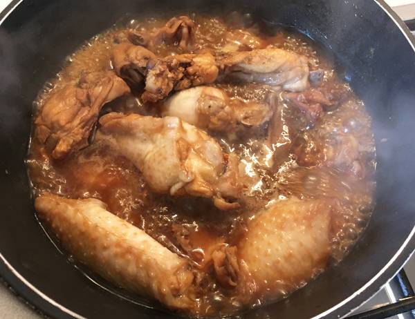ricetta di spezzatino di pollo