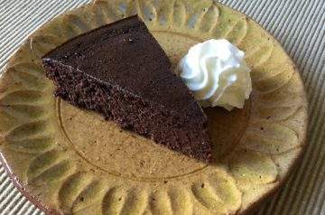 torta di okara con cacao