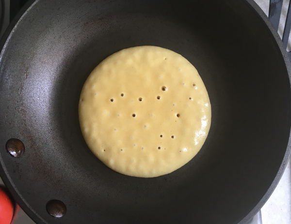 ricetta di dorayaki con farina di riso