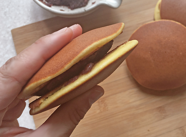 ricetta di dorayaki con farina di riso