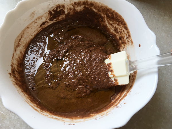 Torta al cacao con farina di riso e cocco