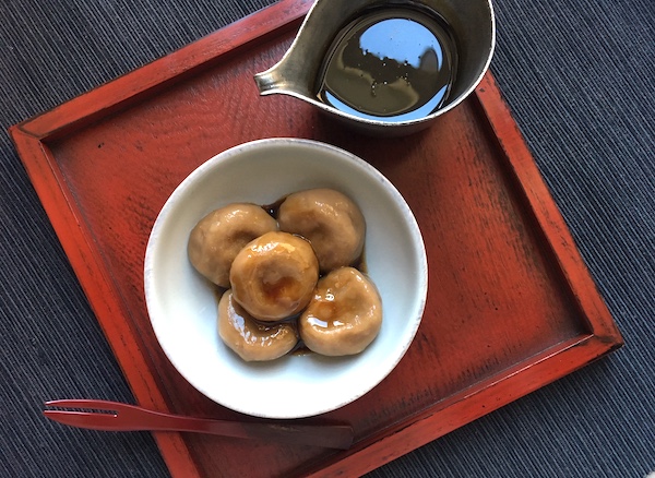 gnocchi di riso al caffe con noci