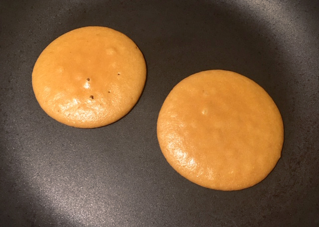 kokuto dorayaki con crema di zucca