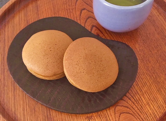 kokuto dorayaki con crema di zucca