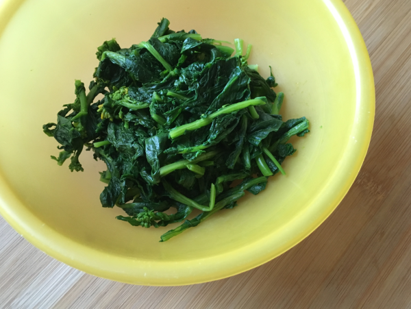 Cime di rapa alla senape