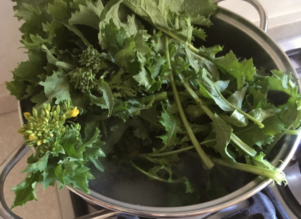 Cime di rapa alla senape