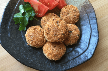 polpette di okara di ceci