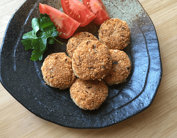 polpette di okara di ceci