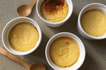 dolci con avanzi di polenta al formaggio e yogurt