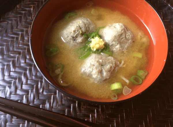 zuppa con polpette di sardine