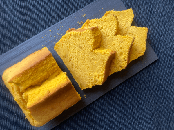 torta di zucca e farina di riso