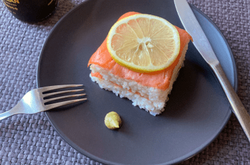 oshizushi di salmone affumicato