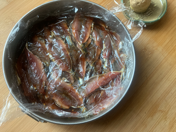 Alici marinate e fritte