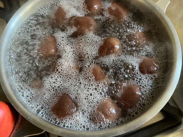 Mochi al cioccolato (Chocomochi)