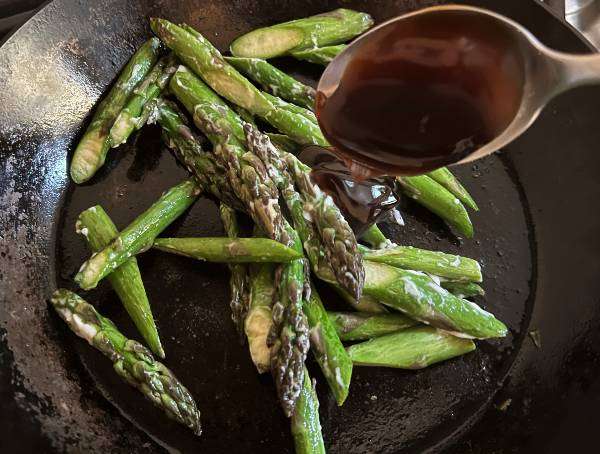 gnocchi di riso saltati con asparagi