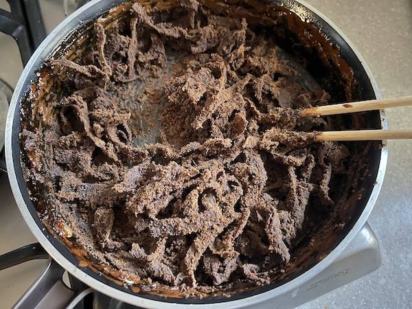 Zenzero candito allo zucchero kokuto