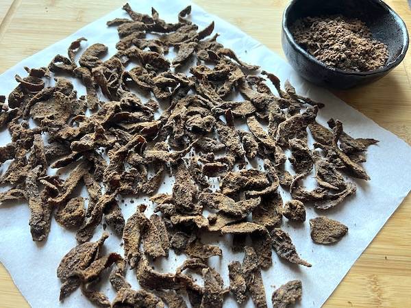 Zenzero candito allo zucchero kokuto