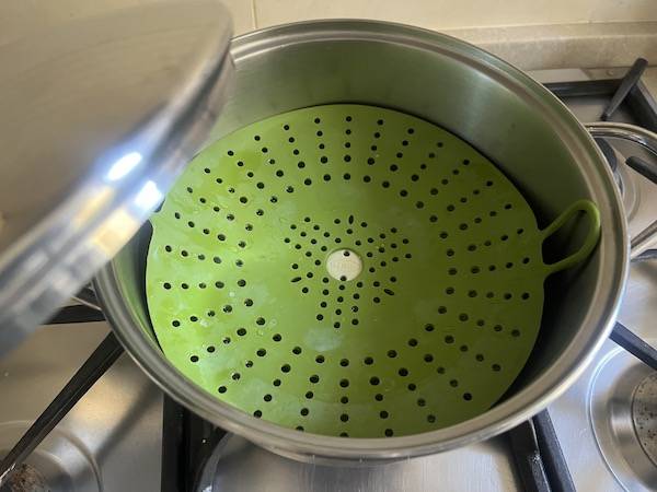 Polpo cotto al vapore (Mushidako)